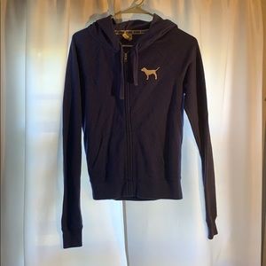 Pink Brand zip up hoodie